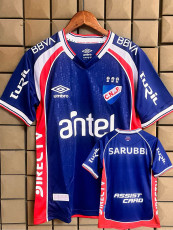 26-27 Club Nacional Navy Blue Fans Soccer Jersey