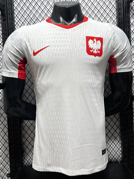 26-27 Poland Home Player Version Soccer Jersey