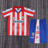 1996-1997 ATM Home Kids Retro Soccer Jersey