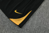 25-26 INT Black Tank top and shorts suit