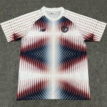 26-27 Toluca White Blue Red Training shirts