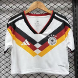 2026 World Cup Germany Home Women Cheerleader Shirt (女啦啦短袖)