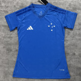 26-27 Cruzeiro Home Women Soccer Jersey (女)