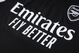 26-27 ARS Black Half Pull Tracksuit #B26030(半拉链)