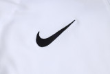 26-27 PSG White Half Pull Tracksuit #B26029(半拉链)