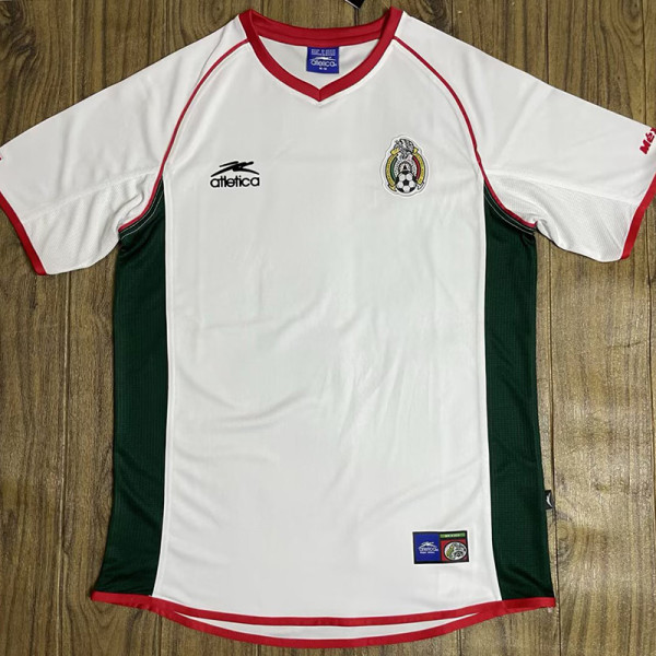 2001-2002 Mexico Away Retro Soccer Jersey