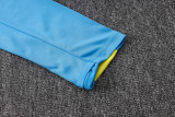 25-26 BAR Light blue Half Pull Tracksuit #B25156(半拉链)