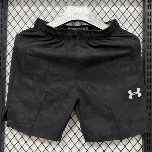 D026 UA Black Casual Short Pants