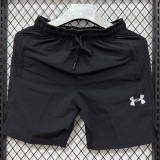 D027 UA Black Casual Short Pants