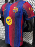 26-27 BAR Home Player Version Soccer Jersey