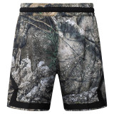 C2525 AJ Gray Bastketball Casual Short Pants #树枝影