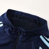 25-26 Argentina Royal Blue Windbreaker Suit (Hoodie)(风衣套装)