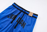 A2601 AJ Blue Bastketball Casual Short Pants #图影蓝