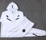 25-26 Ajax White Hoodie Jacket Tracksuit #F631