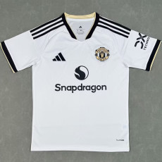 26-27 Man Utd White Special Edition Fans Soccer Jersey