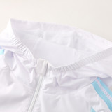 25-26 Argentina White Windbreaker Suit (Hoodie)(风衣套装)