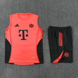 25-26 Bayern Orange Tank top and shorts suit