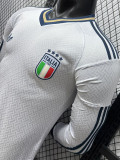 26-27 Italy Away Long Sleeve Player Version Soccer Jersey (长袖球员)