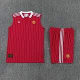 25-26 Man Utd Red Tank top and shorts suit