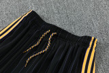 25-26 Man Utd Black Tank top and shorts suit