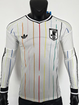 26-27 Japan Away Long Sleeve Player Version Soccer Jersey (长袖球员)