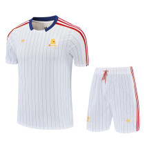 25-26 Roma White Training Short Suit