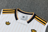 25-26 Man Utd White Tank top and shorts suit