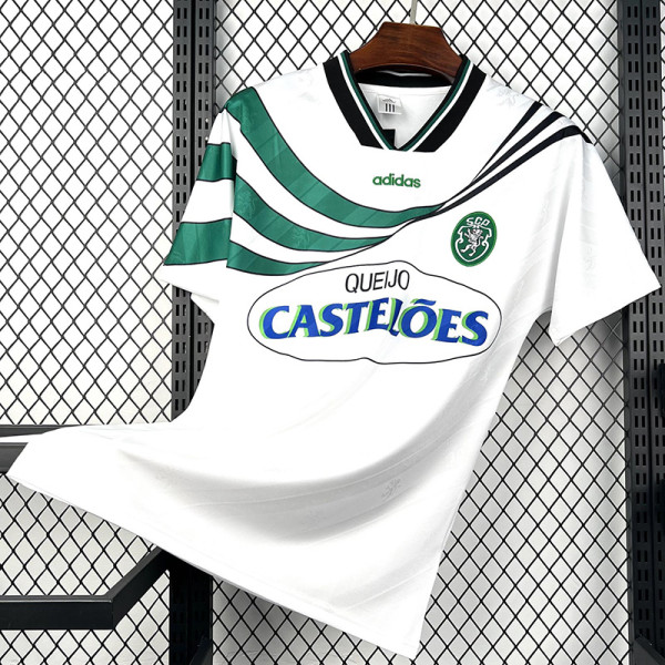 1994-1995 Sporting Lisbon Away Retro Soccer Jersey
