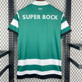 2018-2019 Sporting Lisbon Home Retro Soccer Jersey