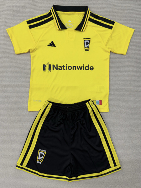 26-27 Columbus Crew Home Kids Soccer Jersey
