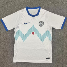 26-27 Slovenia Away Fans Soccer Jersey