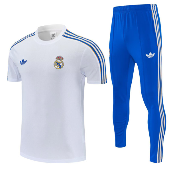 26-27 RMA White Short shirts and Long trousers Suit (圆领)