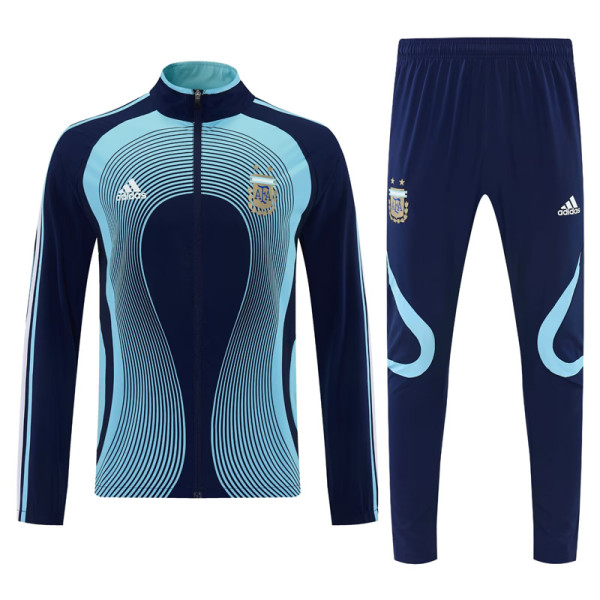 26-27 Argentina Royal blue Windbreaker Suit (风衣套装)
