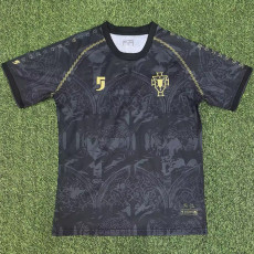 26-27 Portugal Black Special Edition Fans Training shirts (逗号)