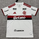 26-27 Flamengo Away (Print Sponsors) Fans Soccer Jersey (全广告)