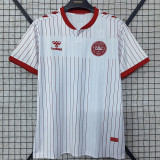 26-27 Denmark Away Fans Soccer Jersey