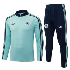 26-27 Germany Light green Half Pull Tracksuit #B26040(半拉链)