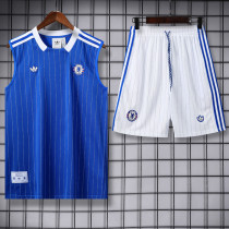 25-26 CHE Blue Tank top and shorts suit