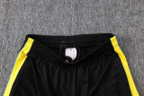 26-27 Brazil Black Half Pull Tracksuit #B26035(半拉链)
