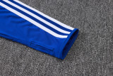 26-27 Argentina Fancy blue Half Pull Tracksuit #B26037(半拉链)