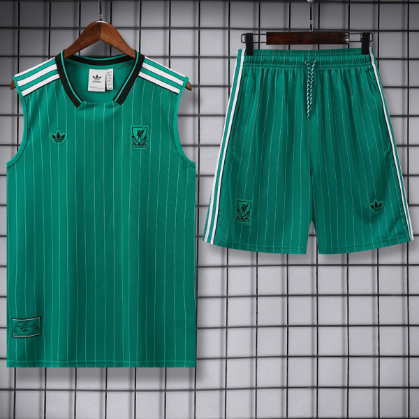 25-26 LIV Green Tank top and shorts suit