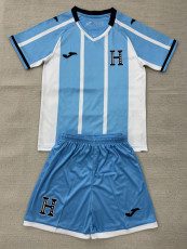 26-27 Honduras Away Kids Soccer Jersey