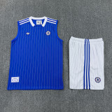 25-26 CHE Blue Tank top and shorts suit