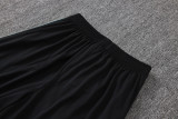 26-27 Brazil Black Half Pull Tracksuit #B26035(半拉链)