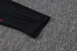 26-27 Brazil Black Half Pull Tracksuit #B26034(半拉链)