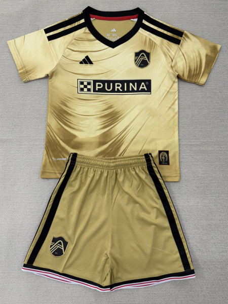 26-27 ST Louis City Away Kids Soccer Jersey (带章)