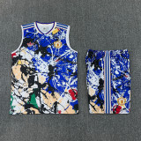 26-27 Man Utd Blue Tank top and shorts suit