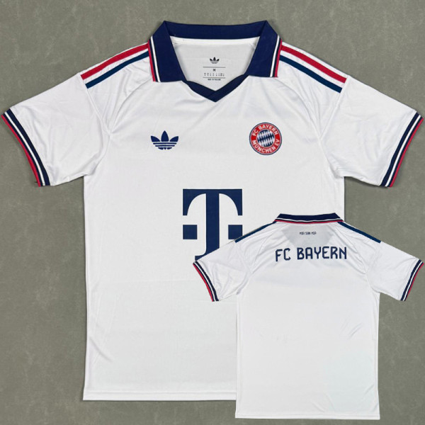26-27 Bayern White Special Edition Fans Soccer Jersey