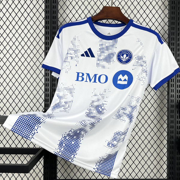 26-27 Montreal Away Fans Soccer Jersey (有袖口边)