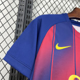 25-26 BAR Home Print Personalized AD Fans Soccer Jersey (前OR)
